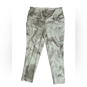 Chicos leggings. Marble print. Size 1. (8/10).